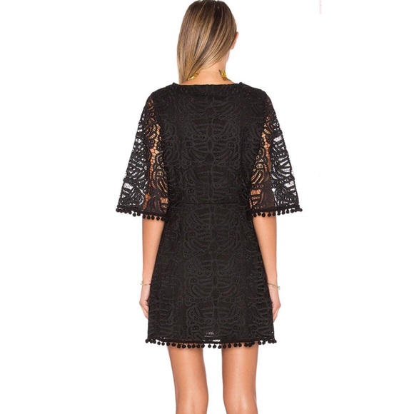 (NWOT) TULAROSA • Coal Lace Mini Dress in Onyx - Picture 3 of 16